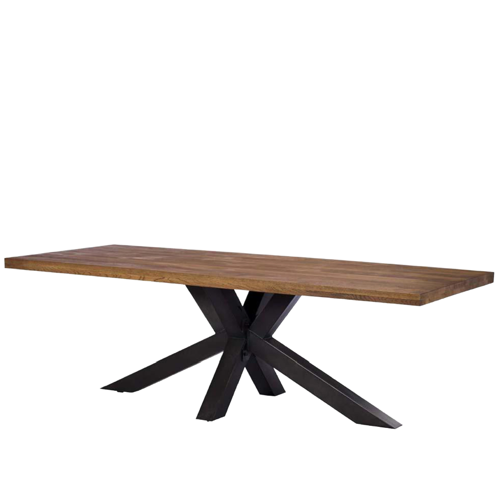 Holburn Modern Industrial Dining Table - 200cm