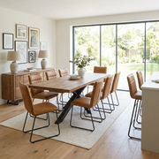 Holburn Modern Industrial Dining Table - 240cm
