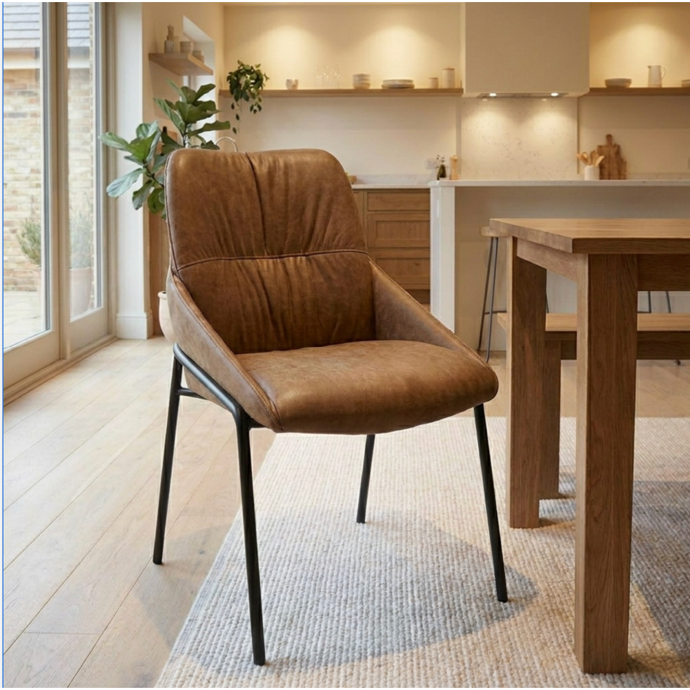 JACKSON DINING CHAIR TAN