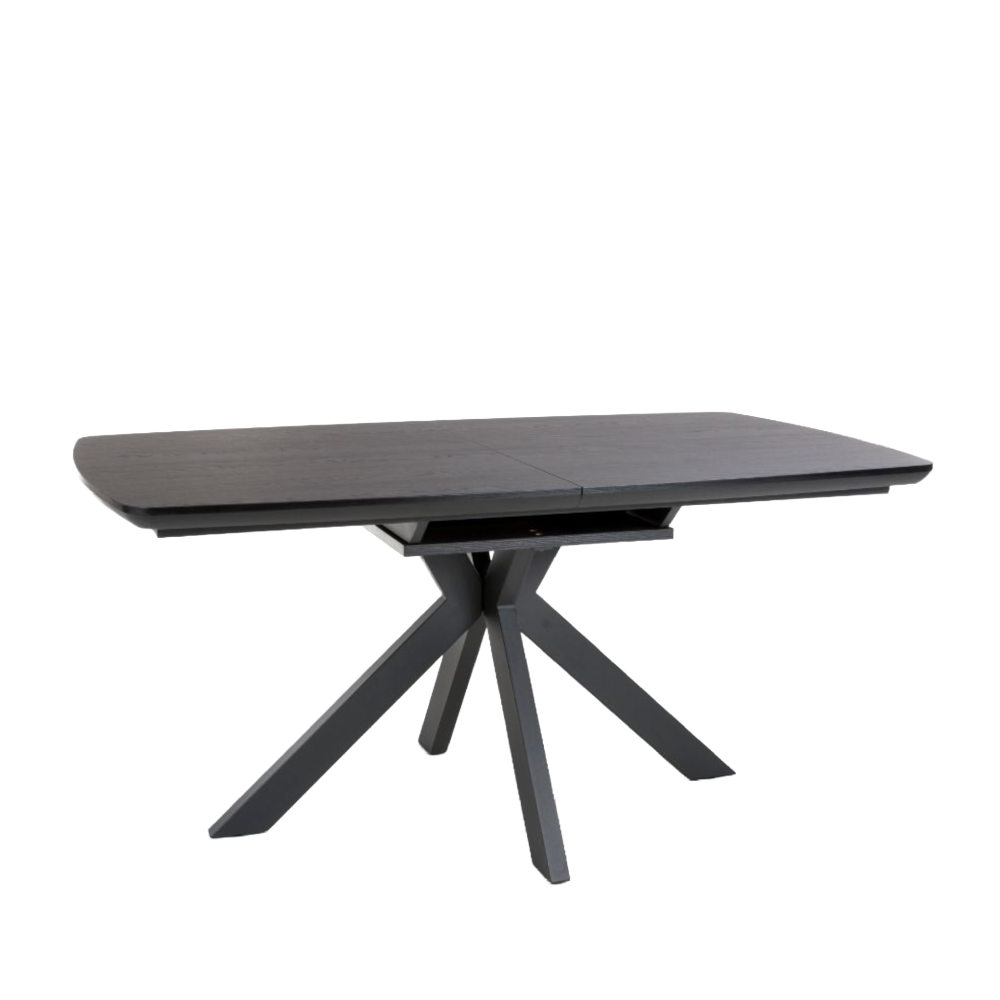 Boston Extending Table 1600-2000mm – Black