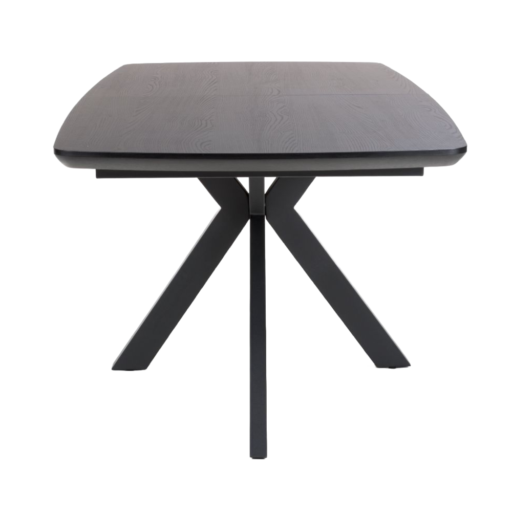 Boston Extending Table 1600-2000mm – Black