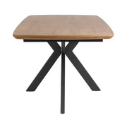 Boston Extending Table 1400mm – 1800mm Rustic Oak