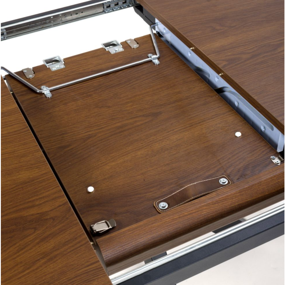 Boston Extending Round Table 1200-1600mm – Smoked