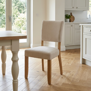 BURFORD FULLY UPHOLSTERED DINING CHAIR PAIR