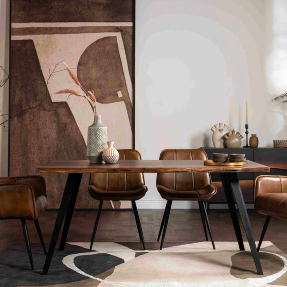 ARTISAN RECTANGULAR LIVE EDGE TABLE