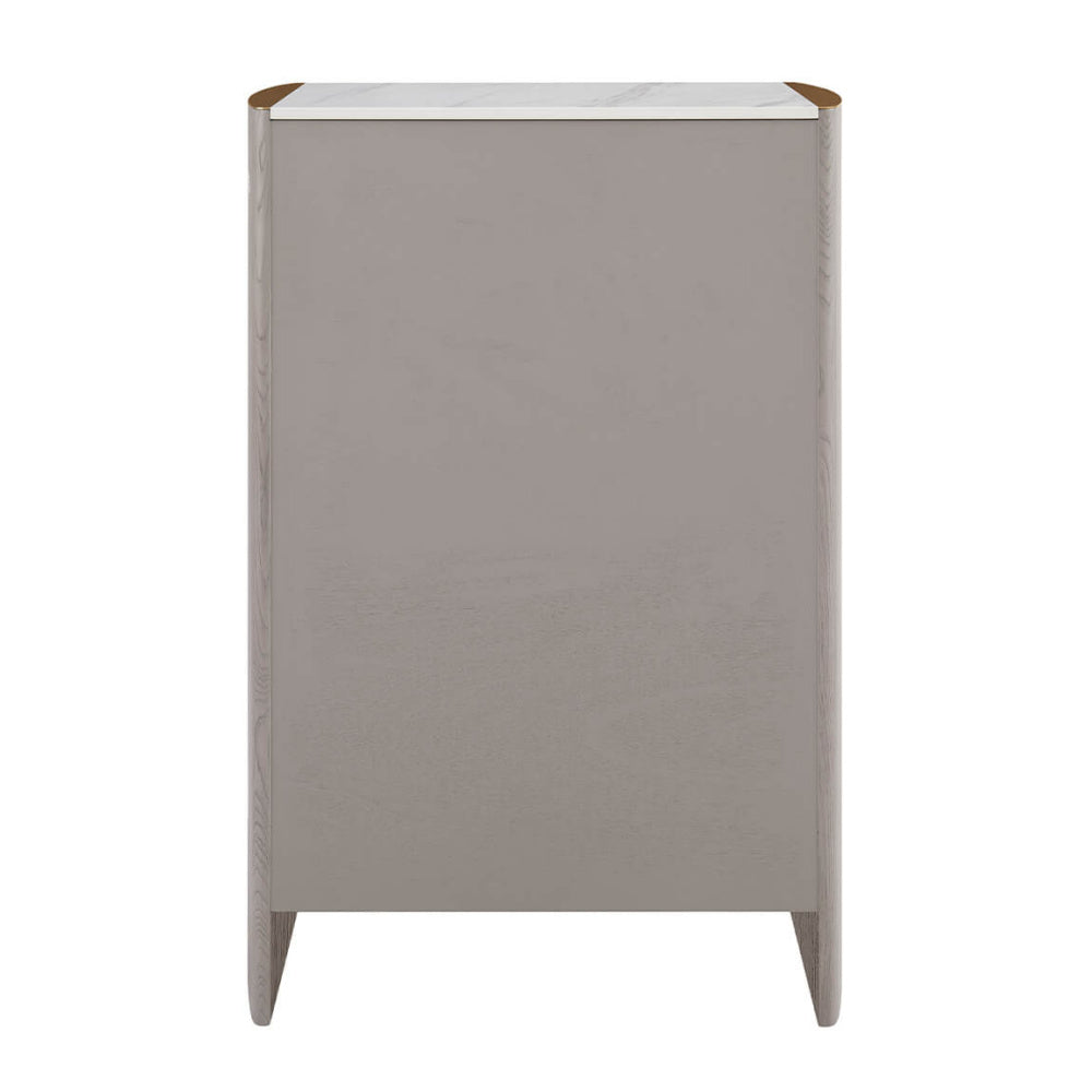 Mondello 5 Drawer Tall Chest Washed Oak