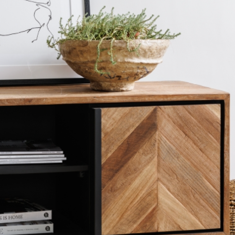 Camden Reclaimed Teak Wood TV Unit