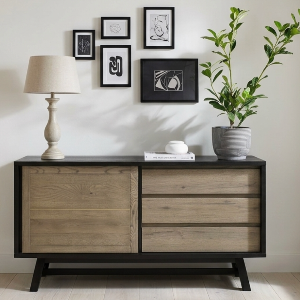 Camden Oak Wide Sideboard