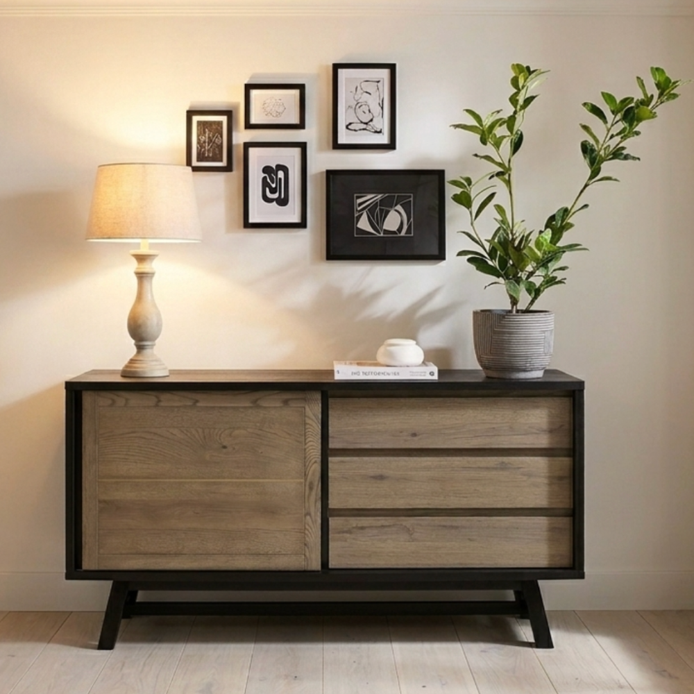 Camden Oak Wide Sideboard