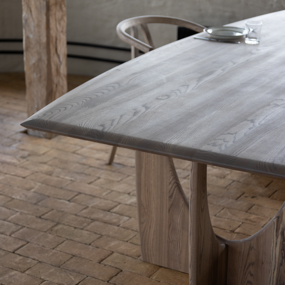Kristensen solid Oak Long Boat Table