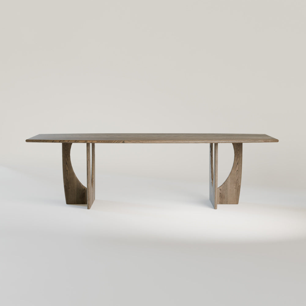 Kristensen solid Oak Long Boat Table