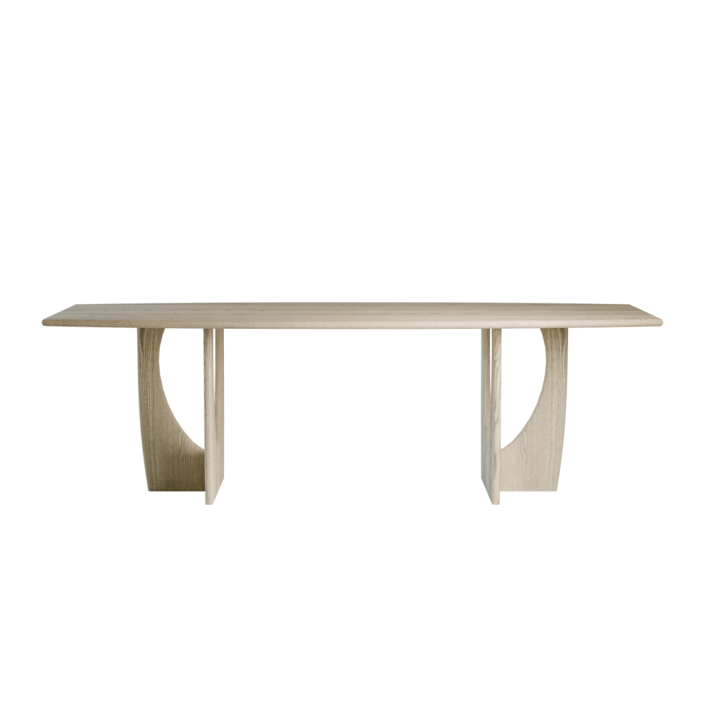 Kristensen solid Oak Long Boat Table