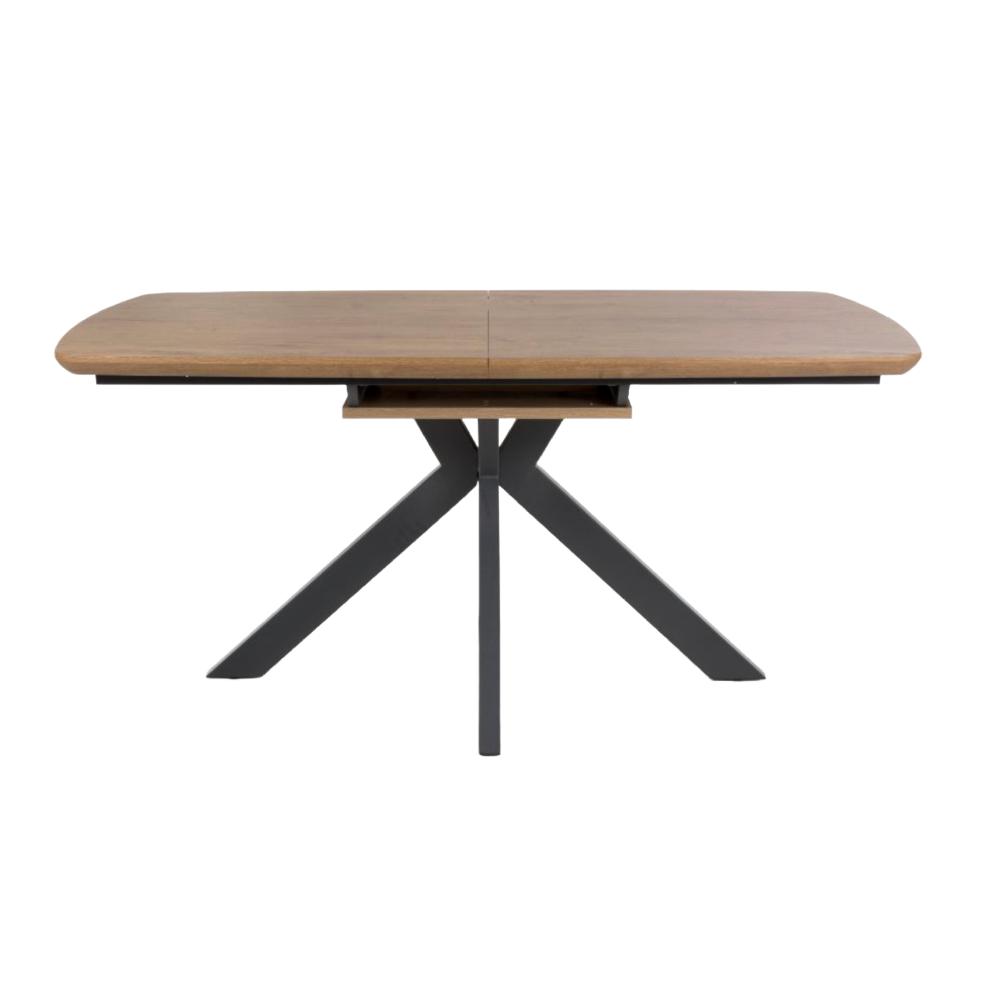 Boston Extending Table 1600-2000mm Rustic Oak