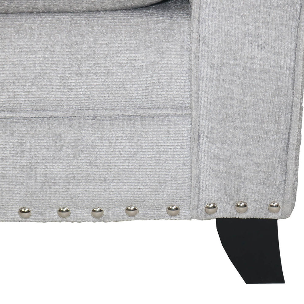 Hampshire Arm chair Silver Grey