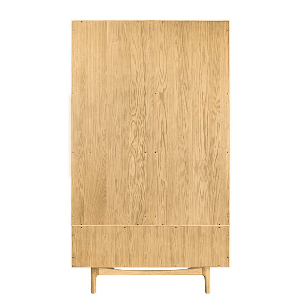 Larsen Double wardrobe with internal mirror