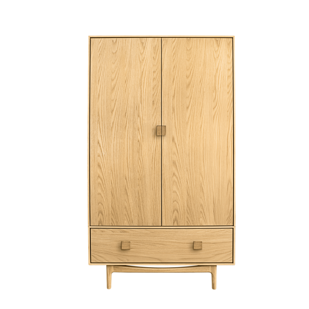 Larsen Double wardrobe with internal mirror