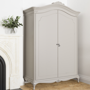 ETIENNE BEDROOM - GREY WIDE FITTED WARDROBE