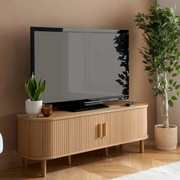 AXEL FLUTED TV UNIT OAK