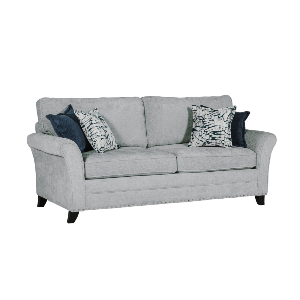 Hampshire 3 Seater Sofa Silver Grey
