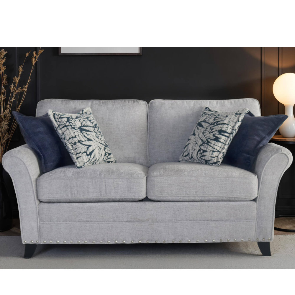 Hampshire 2 Seater Sofa Silver Grey
