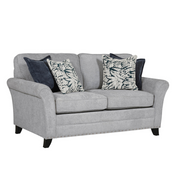 Hampshire 2 Seater Sofa Silver Grey