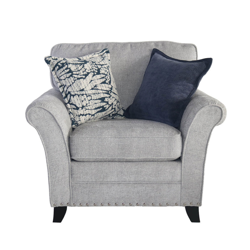 Hampshire Arm chair Silver Grey