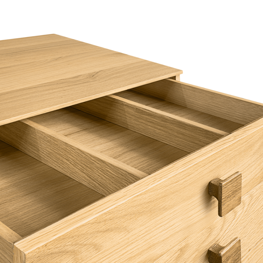 New !! G-Plan Larsen 2 Drawer Bedside