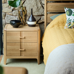 New !! G-Plan Maddison wide 2 Drawer Bedside chest