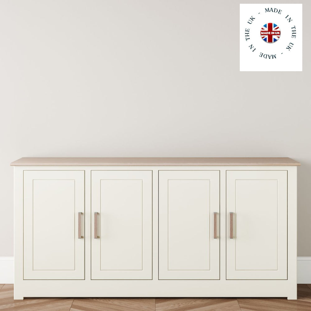 Modo Painted Wide 4 Door Sideboard