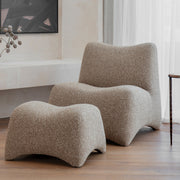 Bangkok Upholstered Occasional Chair and Stool