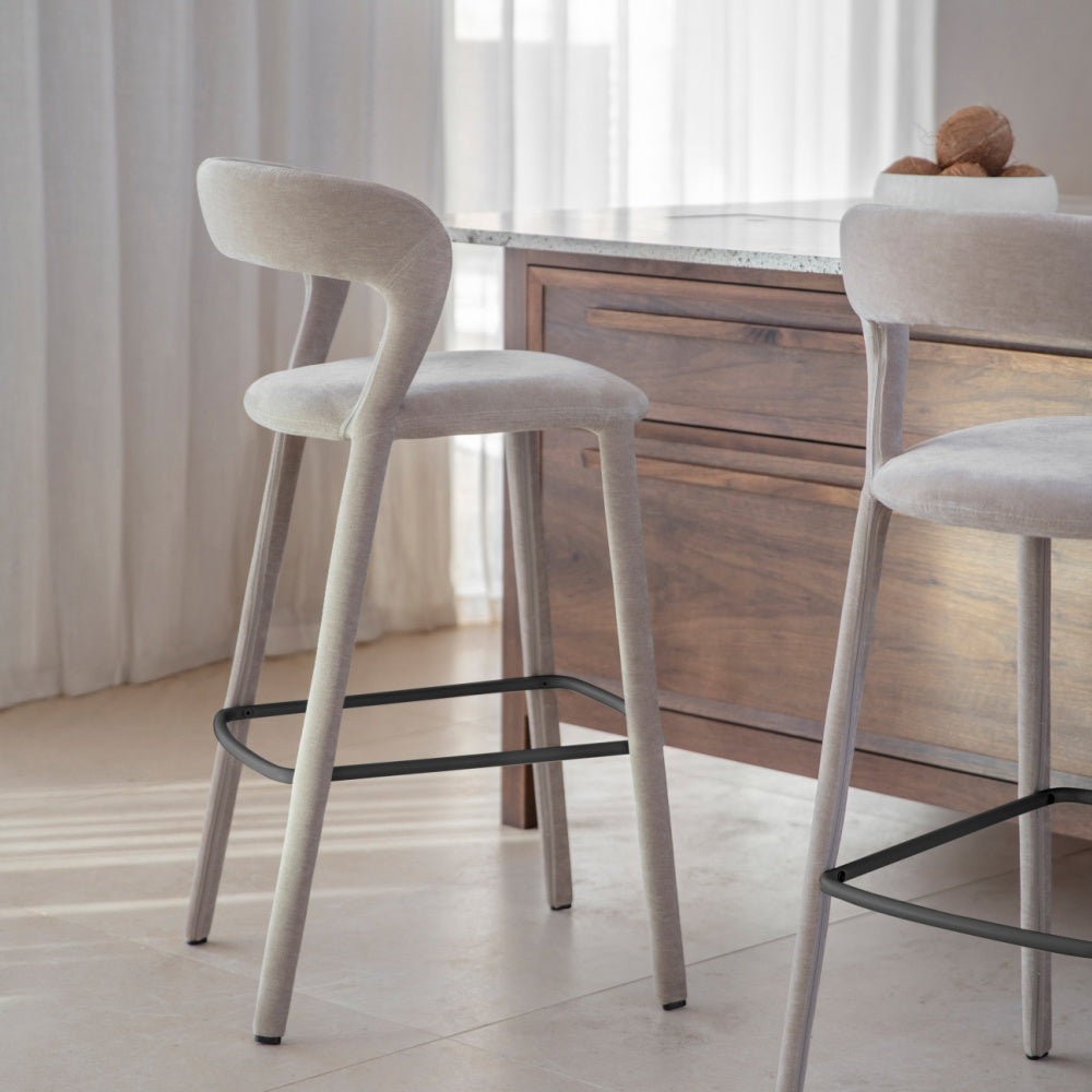 Cruise Upholstered Bar Stool Taupe