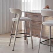 Cruise Upholstered Bar Stool Taupe