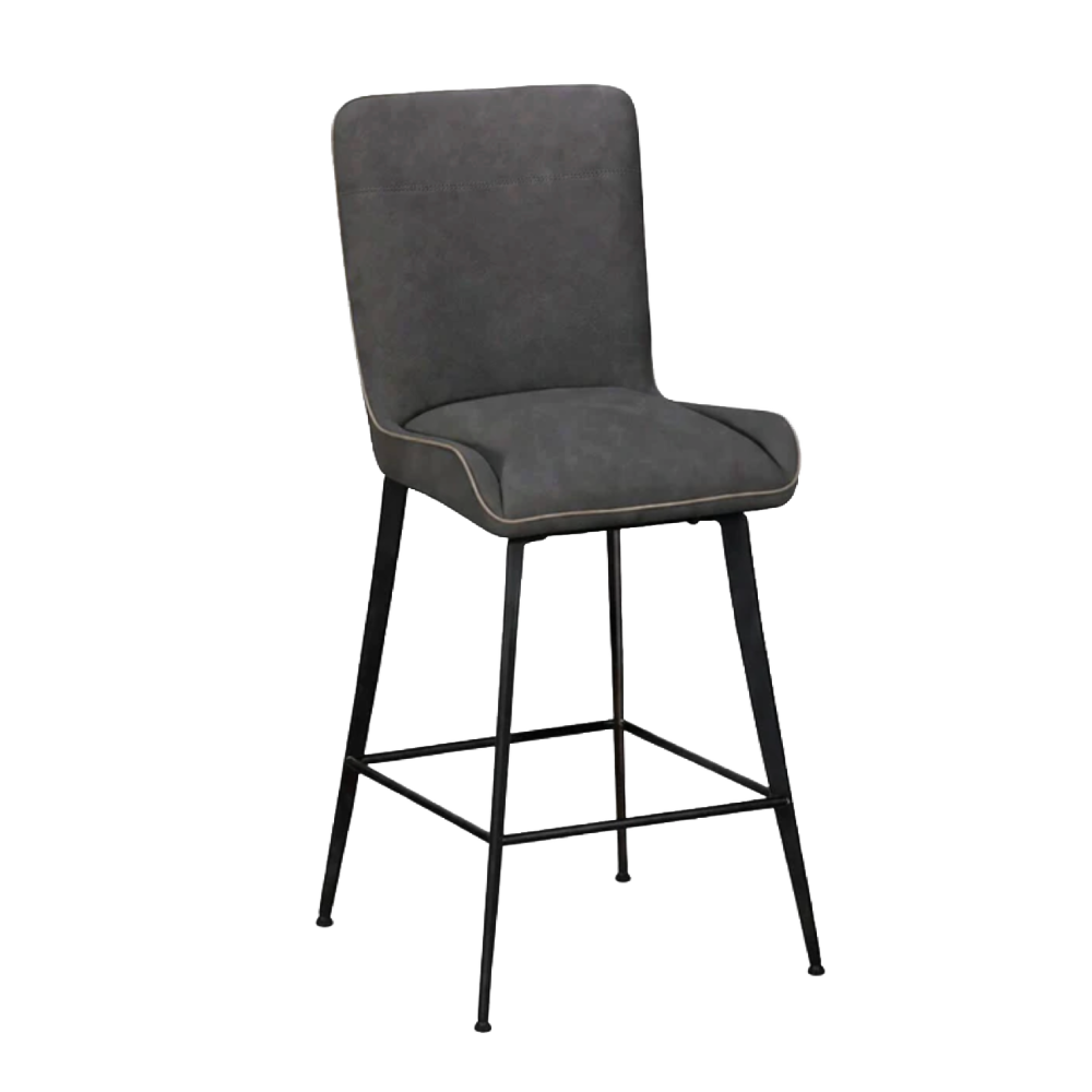 REBECCA COUNTER CHAIR (Dark Grey)