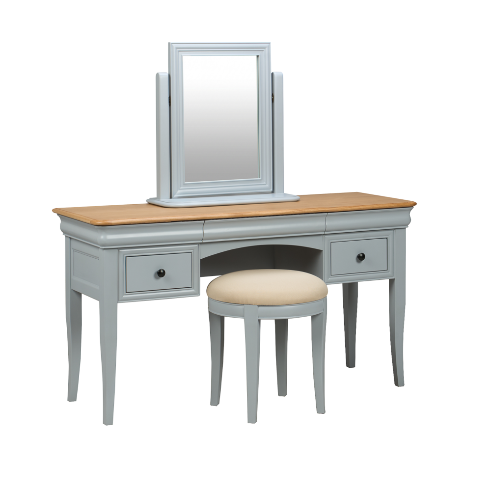 W+G CHANTILLY - DRESSING TABLE GREY !New!