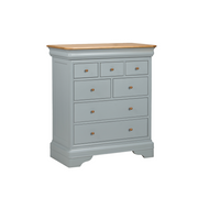 W+G CHANTILLY - WIDE 4 + 3 DRAWER CHEST GREY !New!