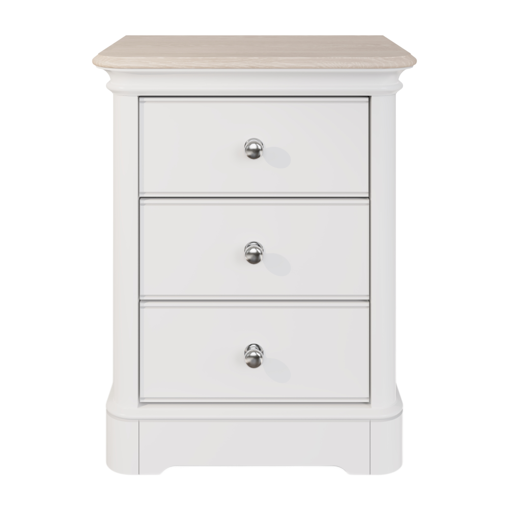 Chartwell Wide 3 Drawer Bedside