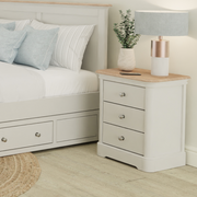 Chartwell Wide 3 Drawer Bedside