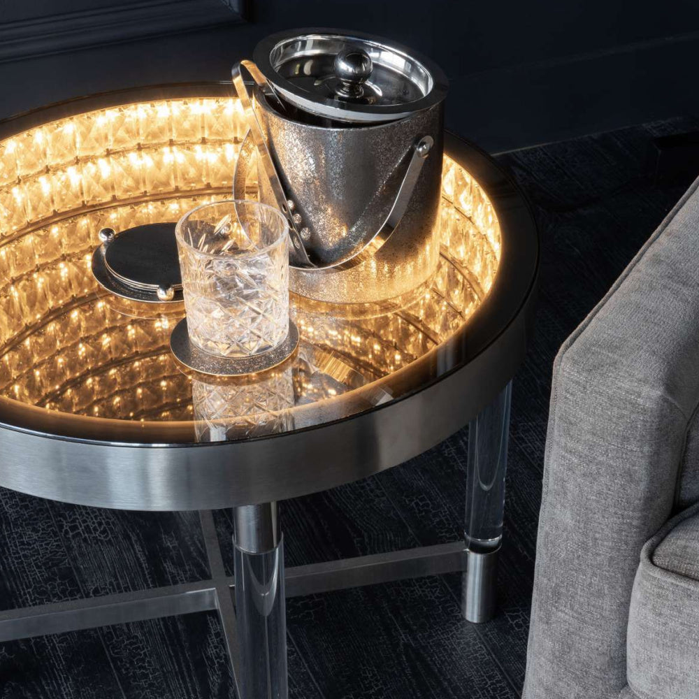 Davenport LED Illuminated Side Table 60cm