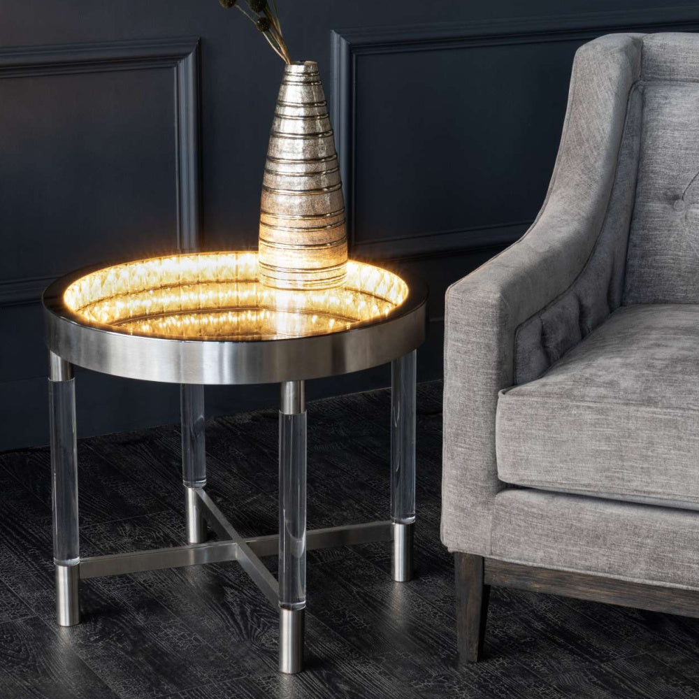 Davenport LED Illuminated Side Table 60cm