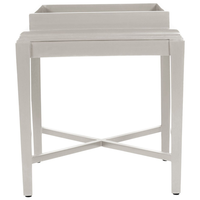 Laura Ashley Dove Grey Northall Side Table