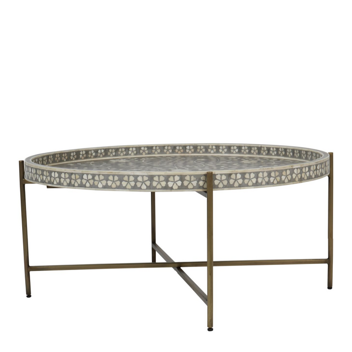 Laura Ashley Grey Epsley Coffee Table