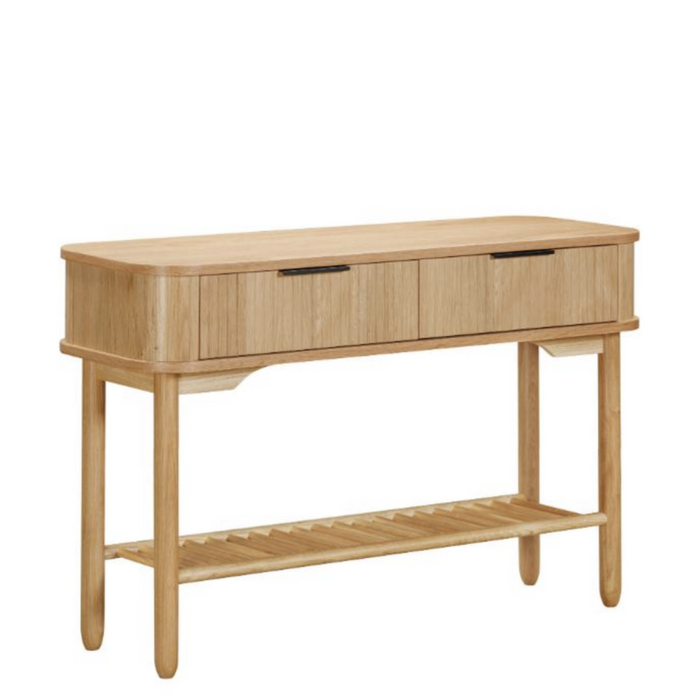 Furniture Link Vermont Oak Console Table