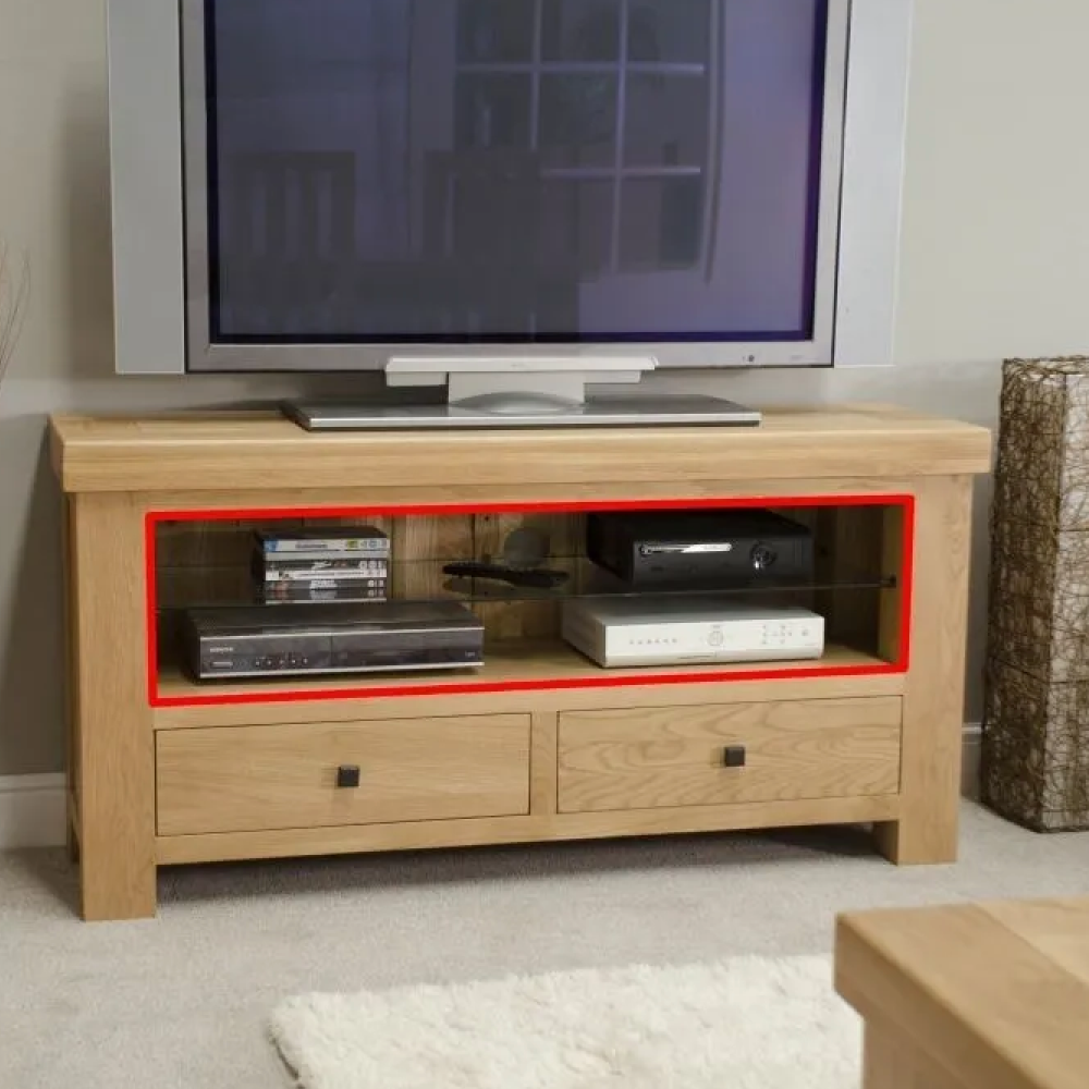 Homestyle GB Bordeaux Oak TV Unit