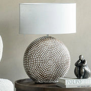 Chariot Round Ceramic Lamp