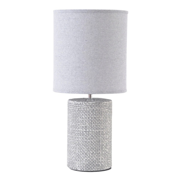 Small Textured Porcelain Table Lamp