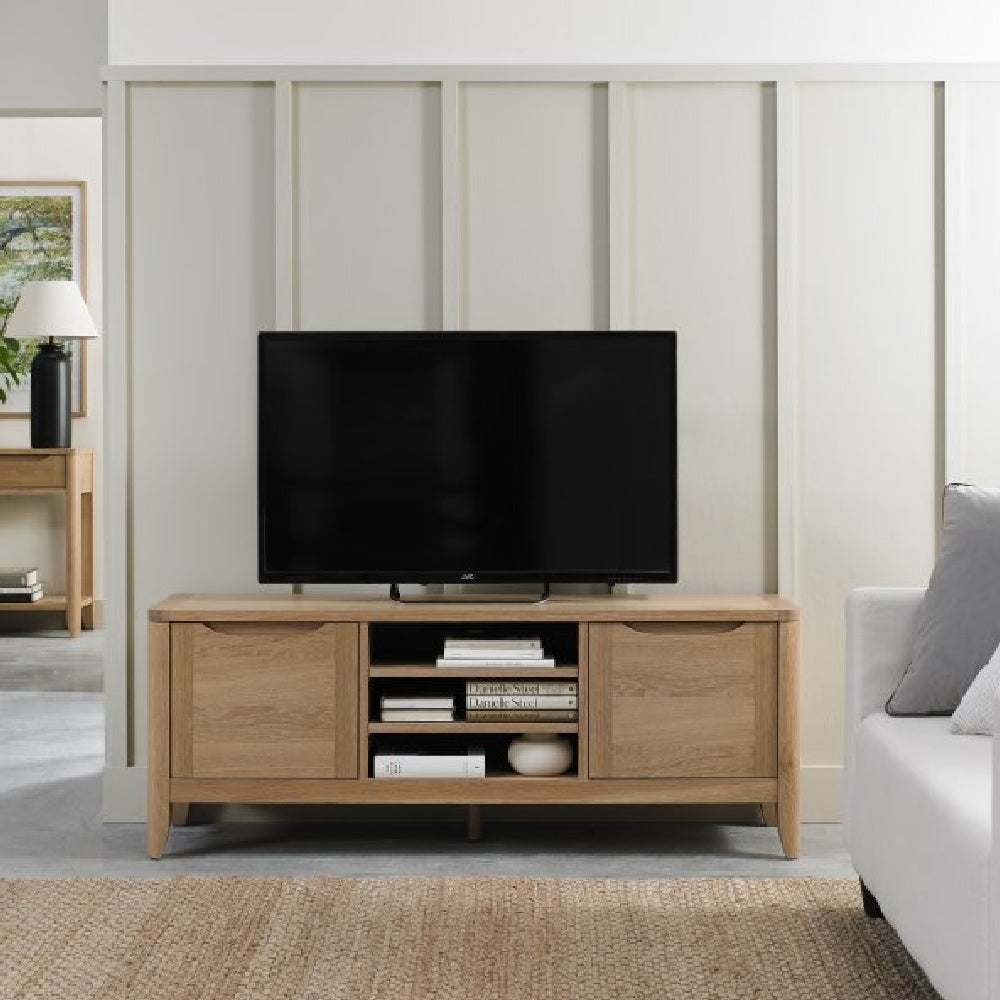 Chester Oak Entertainment Unit