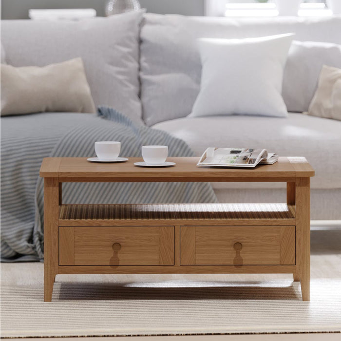Halmstad coffee table with storage  !! new !!
