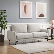 Barnaby Fixed 3 Seater Oatmeal