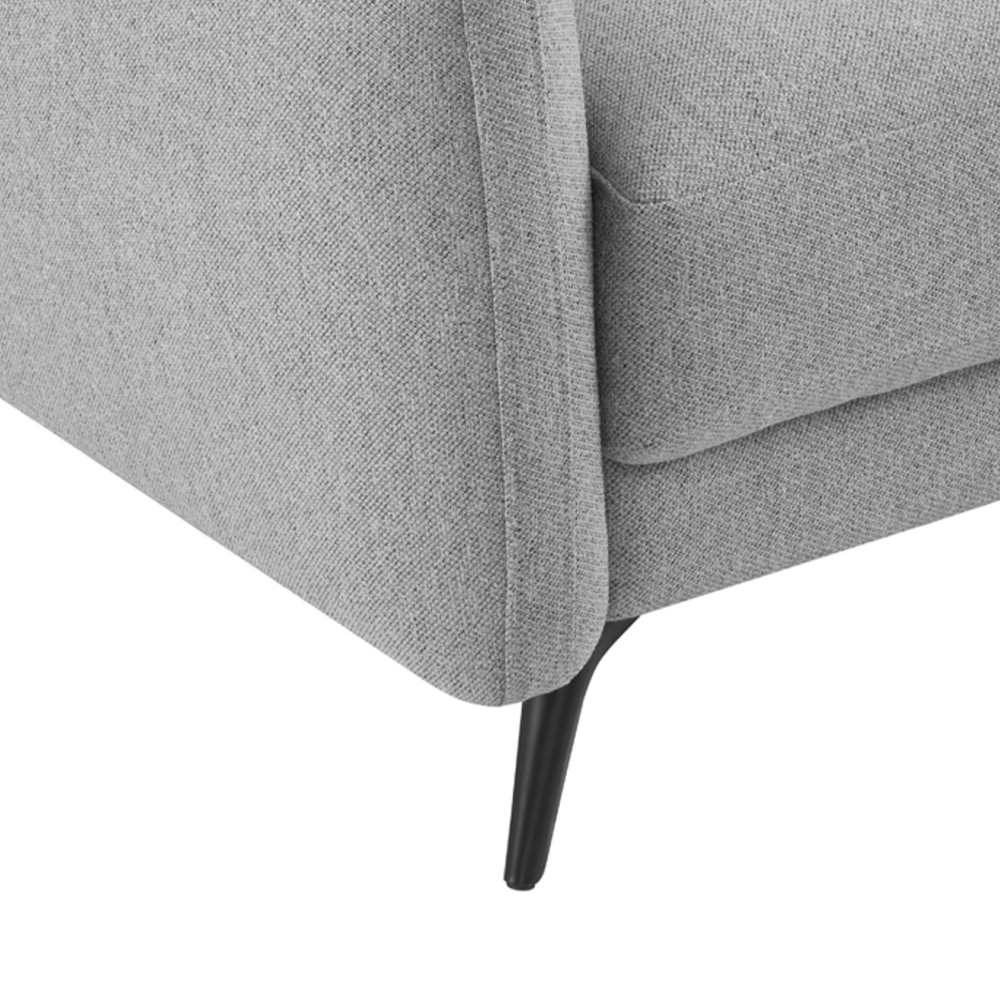 Barnaby Fixed 2 Seater Grey