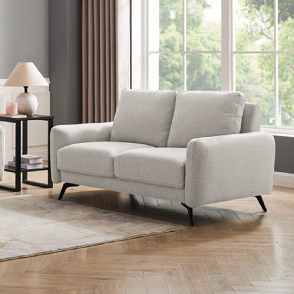 Barnaby Fixed 2 Seater Oatmeal